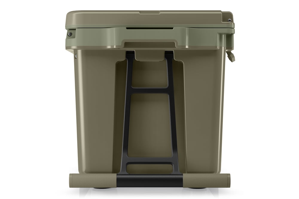 52 QT Ultra-Light Wheeled Cooler Olive - Image 4