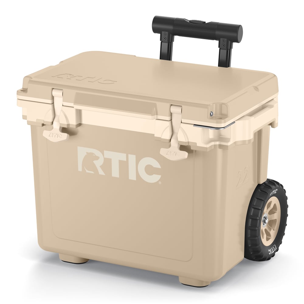 22 QT Ultra-Light Wheeled Cooler Beach