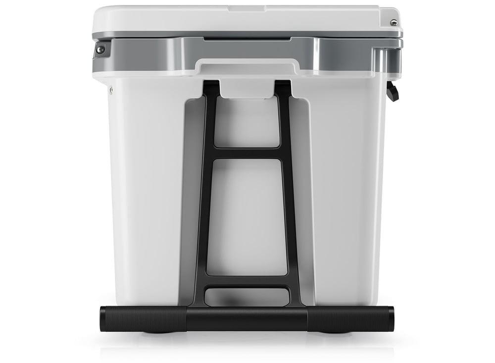 72 QT Ultra-Light Wheeled Cooler White & Grey - Image 4