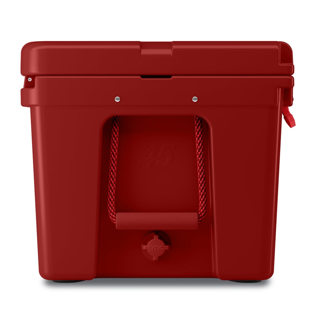 45 QT Ultra-Tough Cooler Black Cherry - Image 4