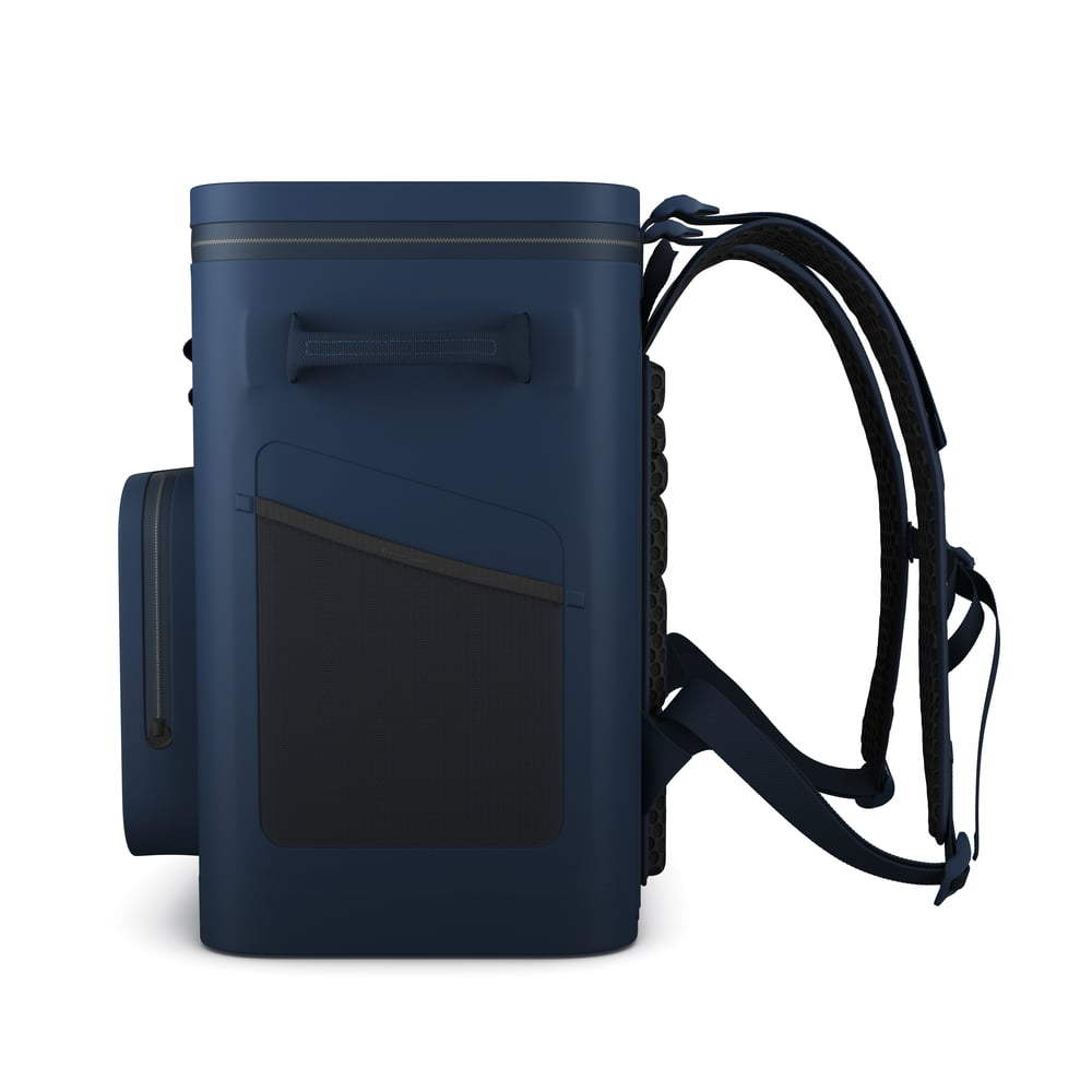 Ultra-Tough Backpack Cooler Navy - Image 4