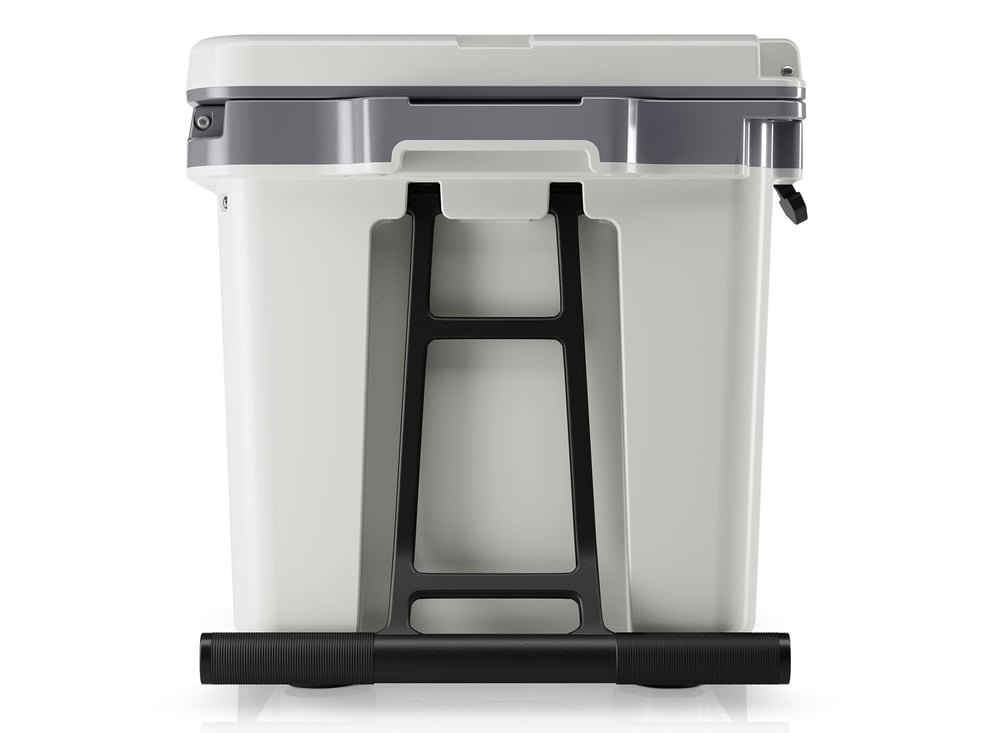 52 QT Ultra-Light Wheeled Cooler White & Grey - Image 4
