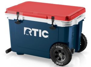 52 QT Ultra-Light Wheeled Cooler Patriot
