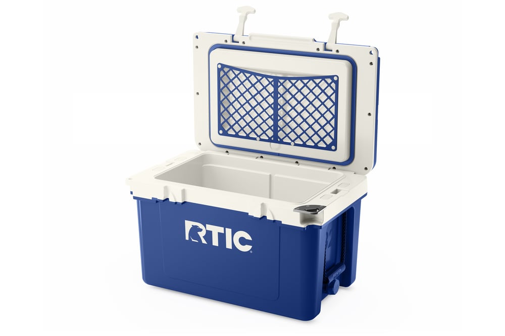 32 QT Ultra-Light Cooler Cobalt & White - Image 3