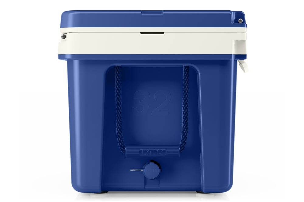 32 QT Ultra-Light Cooler Cobalt & White - Image 4