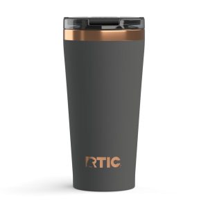 18oz Happy Hour Pint Tumbler Light Black