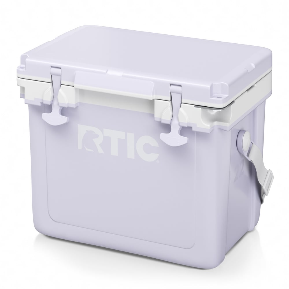 22 QT Ultra-Light Cooler Dusty Lilac/White