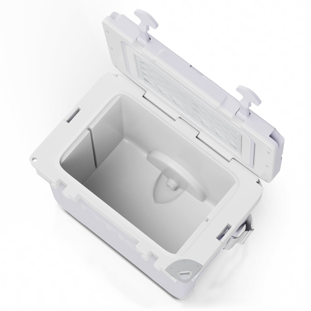 22 QT Ultra-Light Cooler Dusty Lilac/White - Image 5