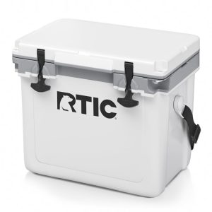 22 QT Ultra-Light Cooler White & Grey