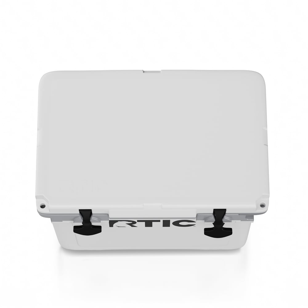 22 QT Ultra-Light Cooler White & Grey - Image 7