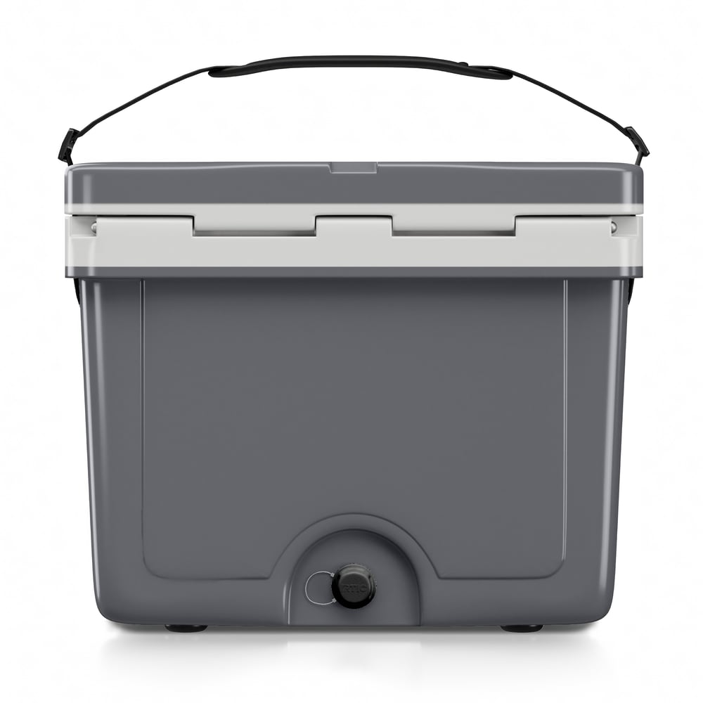 22 QT Ultra-Light Cooler Dark Grey & Cool Grey - Image 4