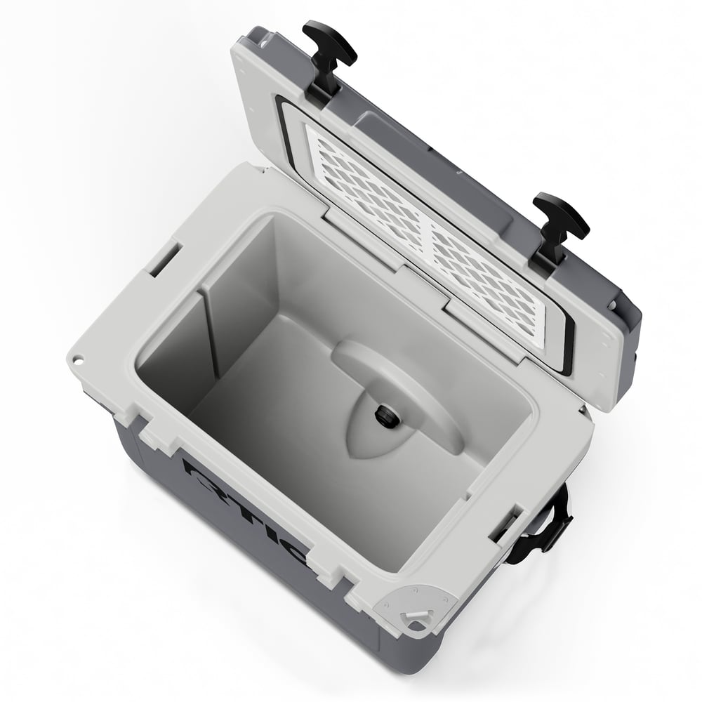 22 QT Ultra-Light Cooler Dark Grey & Cool Grey - Image 5