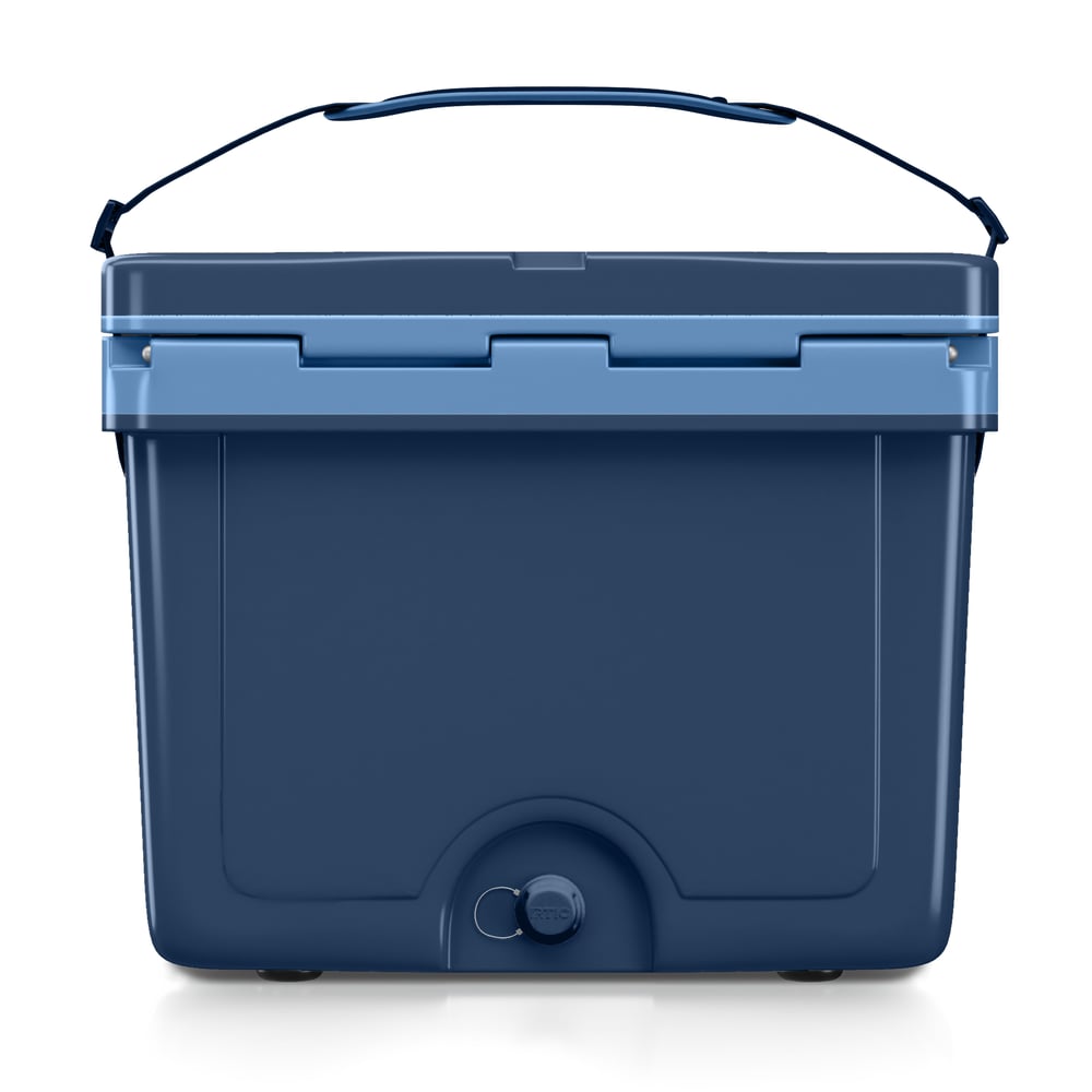 22 QT Ultra-Light Cooler Navy & Denim - Image 4