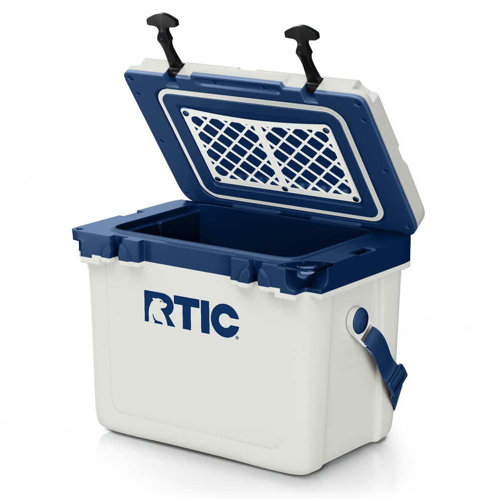 22 QT Ultra-Light Cooler Cool Grey & Navy - Image 3