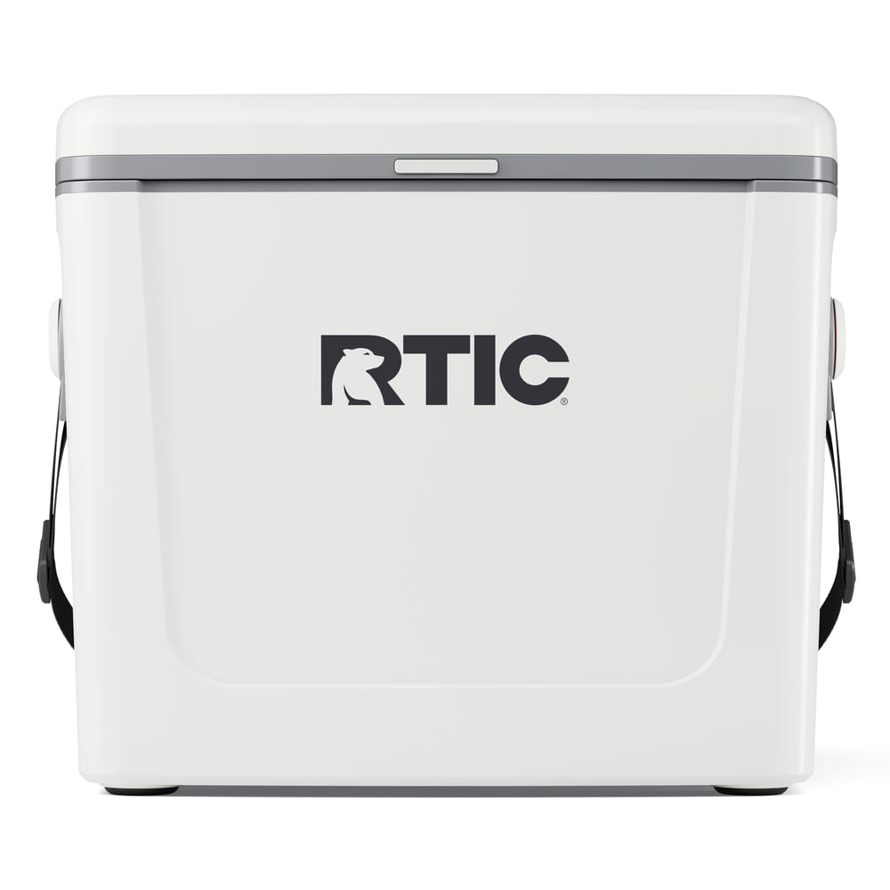 16 QT Road Trip Cooler White & Grey - Image 2