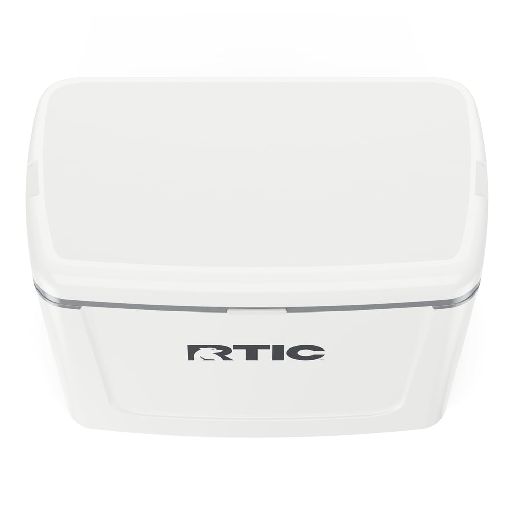 16 QT Road Trip Cooler White & Grey - Image 7