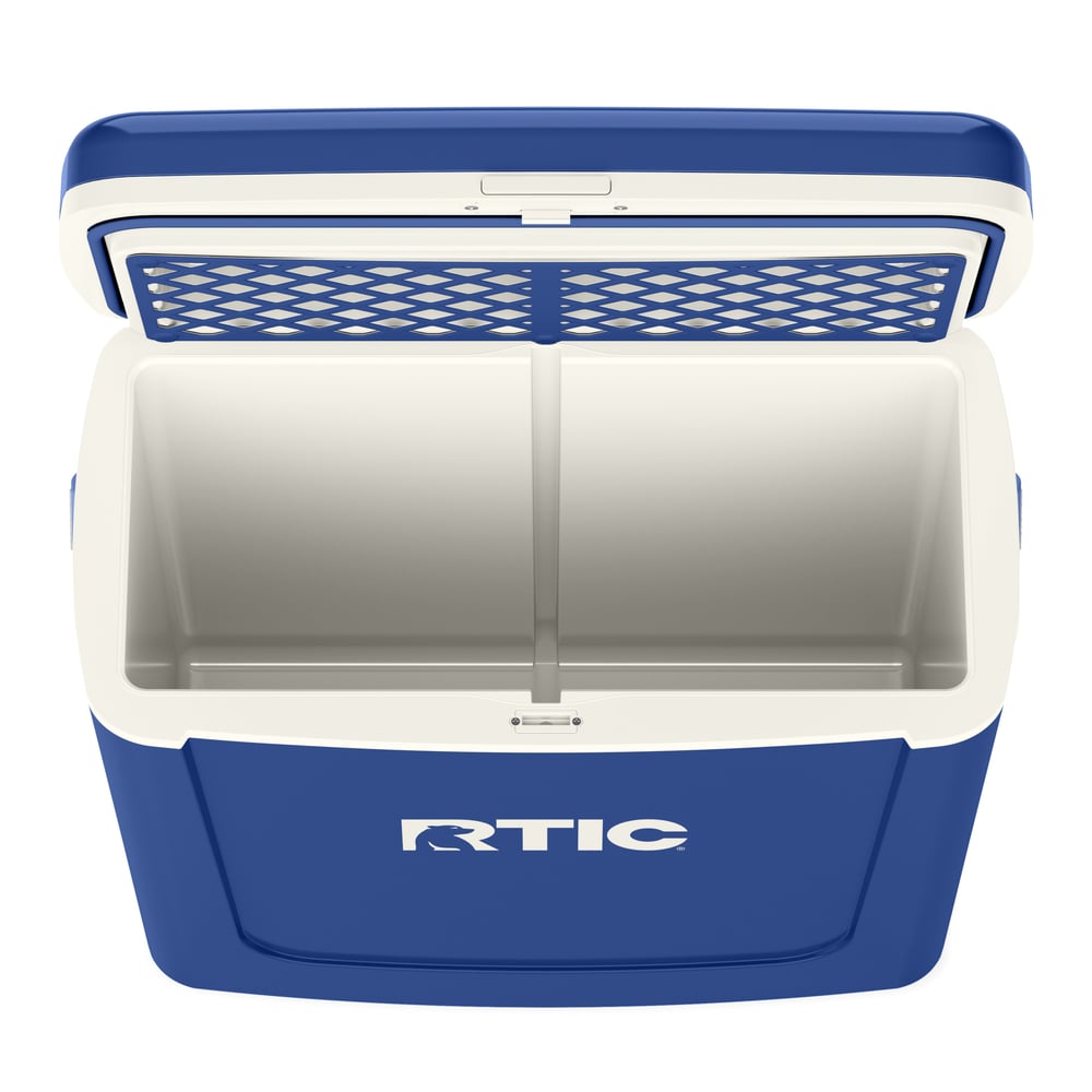 16 QT Road Trip Cooler Cobalt & White - Image 5
