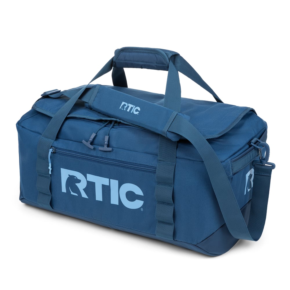 Road Trip Duffle Bag Navy & Denim - Image 2