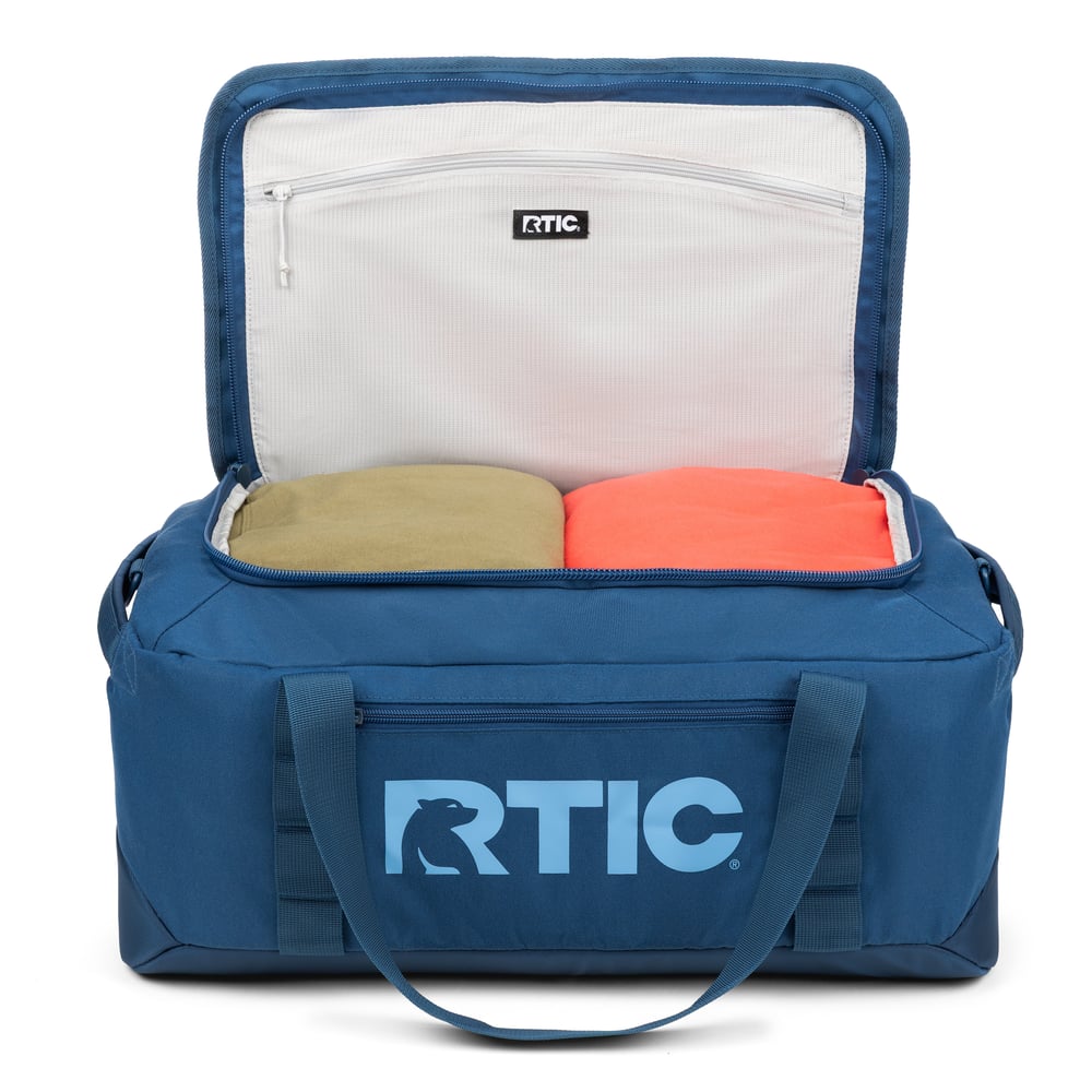 Road Trip Duffle Bag Navy & Denim - Image 5