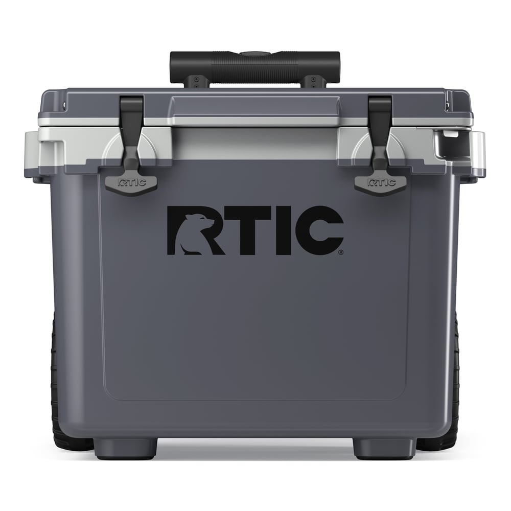 22 QT Ultra-Light Wheeled Cooler Dark Grey & Cool Grey - Image 2