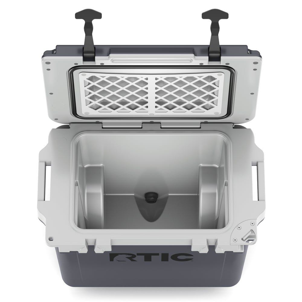 22 QT Ultra-Light Wheeled Cooler Dark Grey & Cool Grey - Image 5