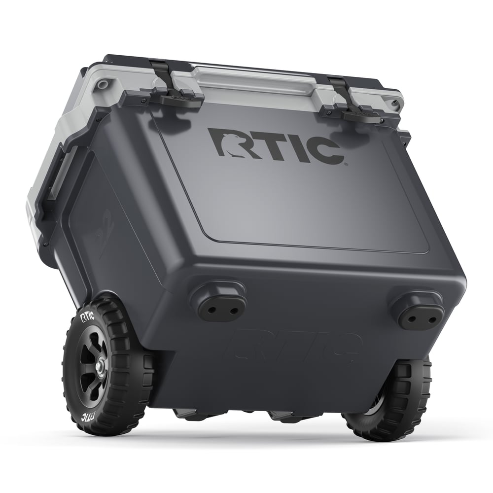 22 QT Ultra-Light Wheeled Cooler Dark Grey & Cool Grey - Image 6