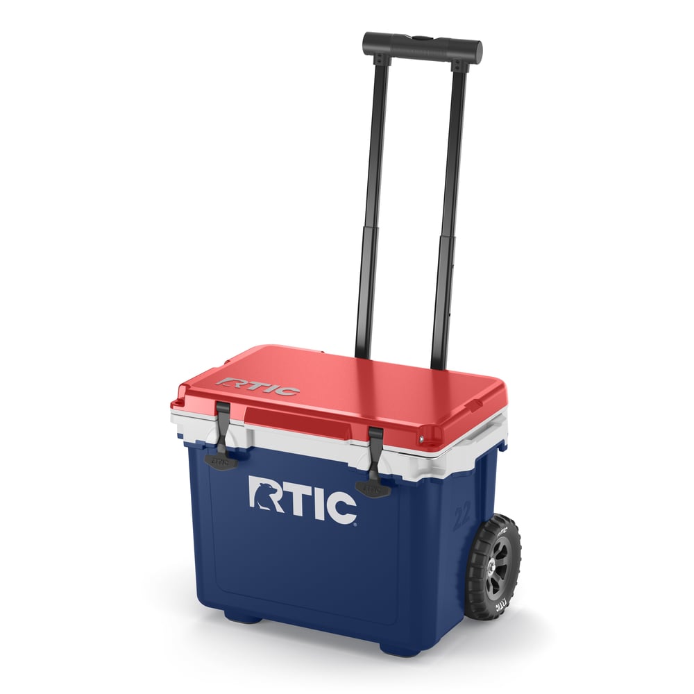 22 QT Ultra-Light Wheeled Cooler Patriot - Image 10