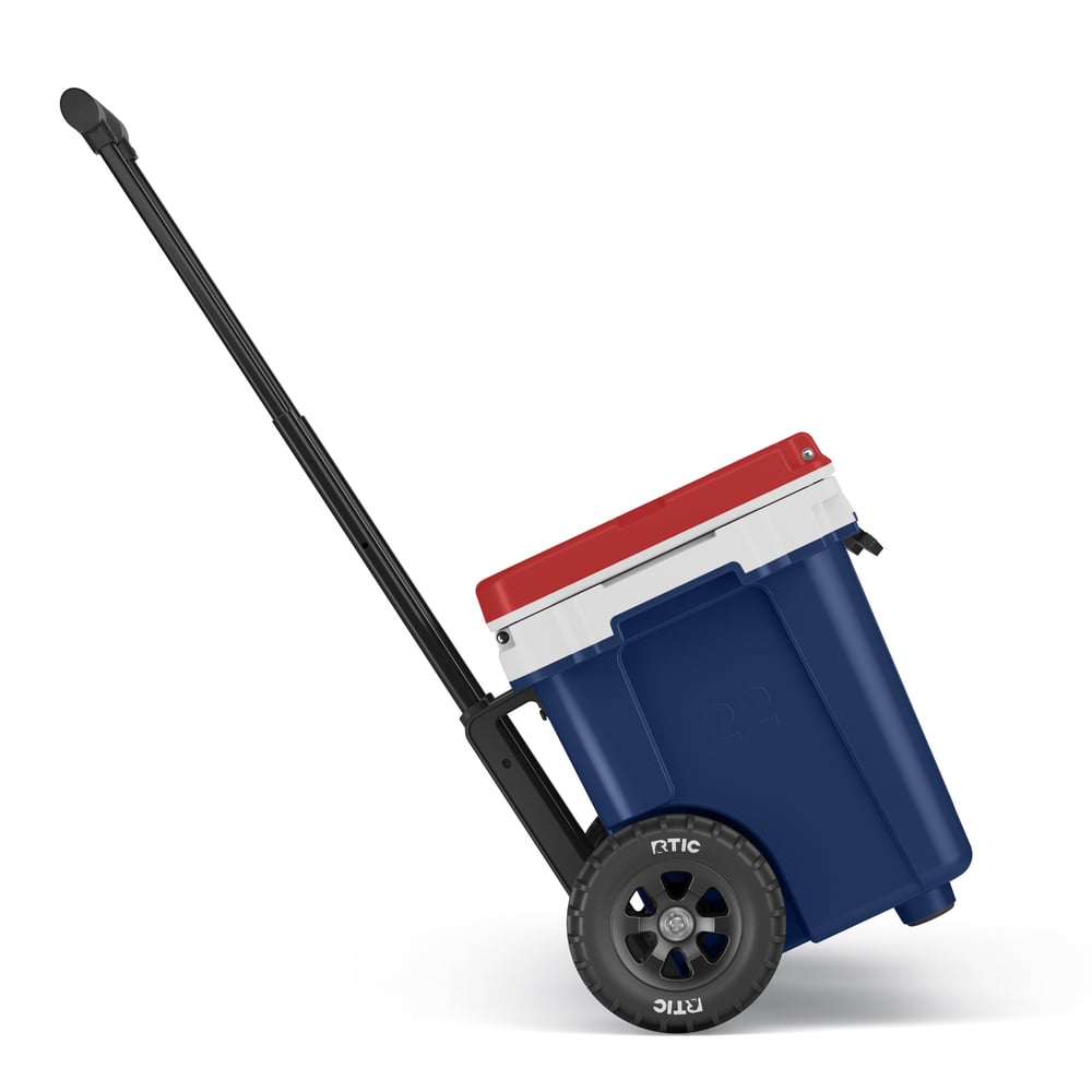 22 QT Ultra-Light Wheeled Cooler Patriot - Image 4