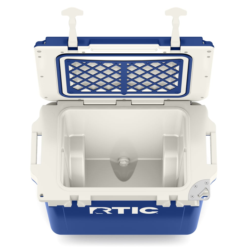 22 QT Ultra-Light Wheeled Cooler Cobalt & White - Image 5
