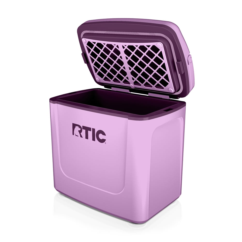 8 QT Road Trip Personal Cooler Lavender/Plum - Image 5