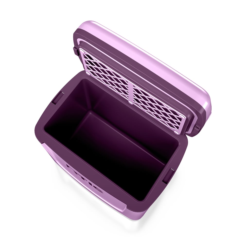 8 QT Road Trip Personal Cooler Lavender/Plum - Image 6