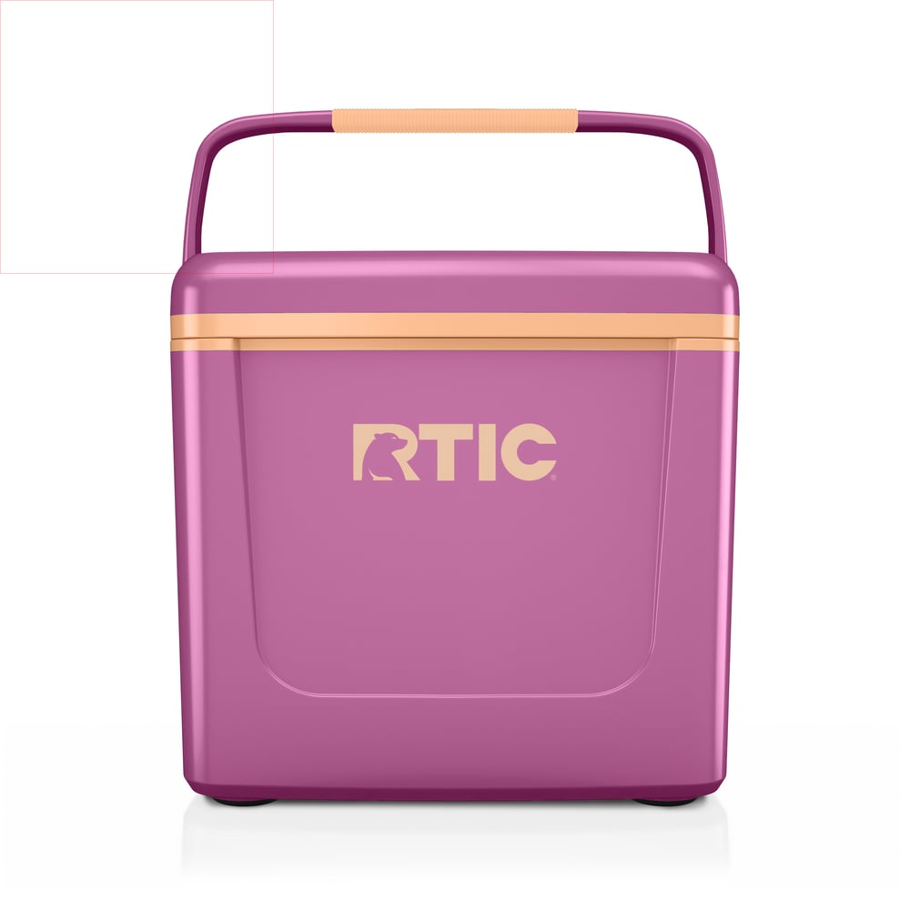 8 QT Road Trip Personal Cooler Orchid/Peach Tea - Image 2