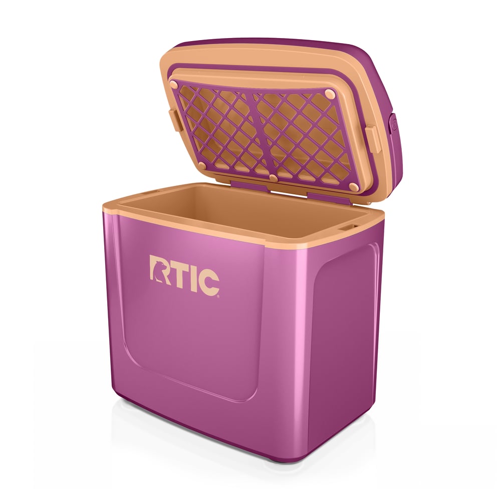 8 QT Road Trip Personal Cooler Orchid/Peach Tea - Image 5