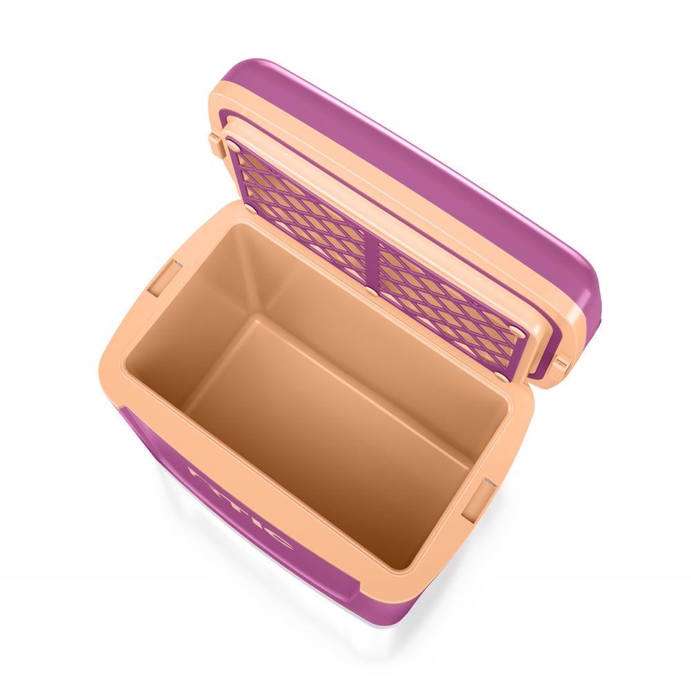 8 QT Road Trip Personal Cooler Orchid/Peach Tea - Image 6