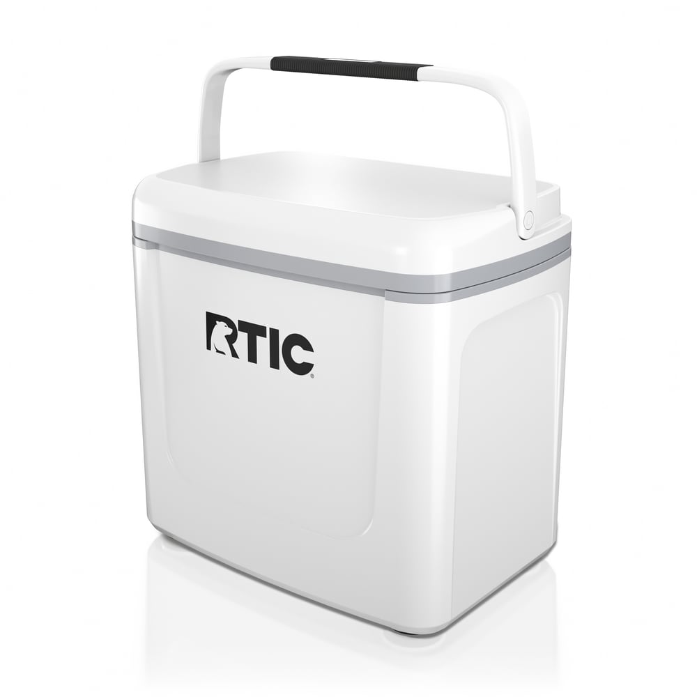 8 QT Road Trip Personal Cooler White & Grey