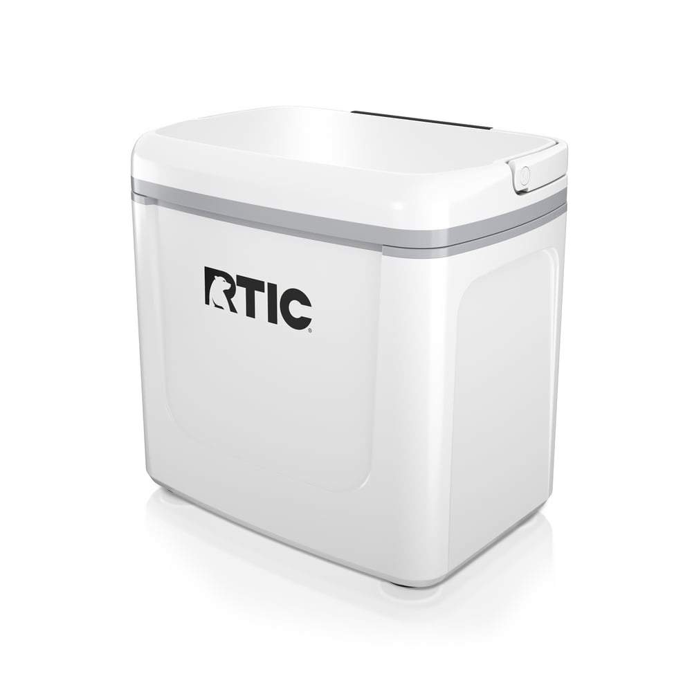 8 QT Road Trip Personal Cooler White & Grey - Image 4