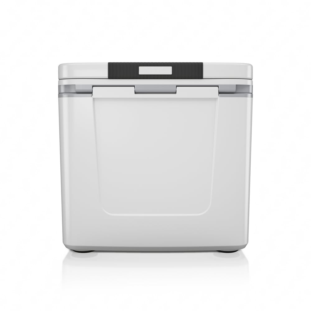 8 QT Road Trip Personal Cooler White & Grey - Image 7