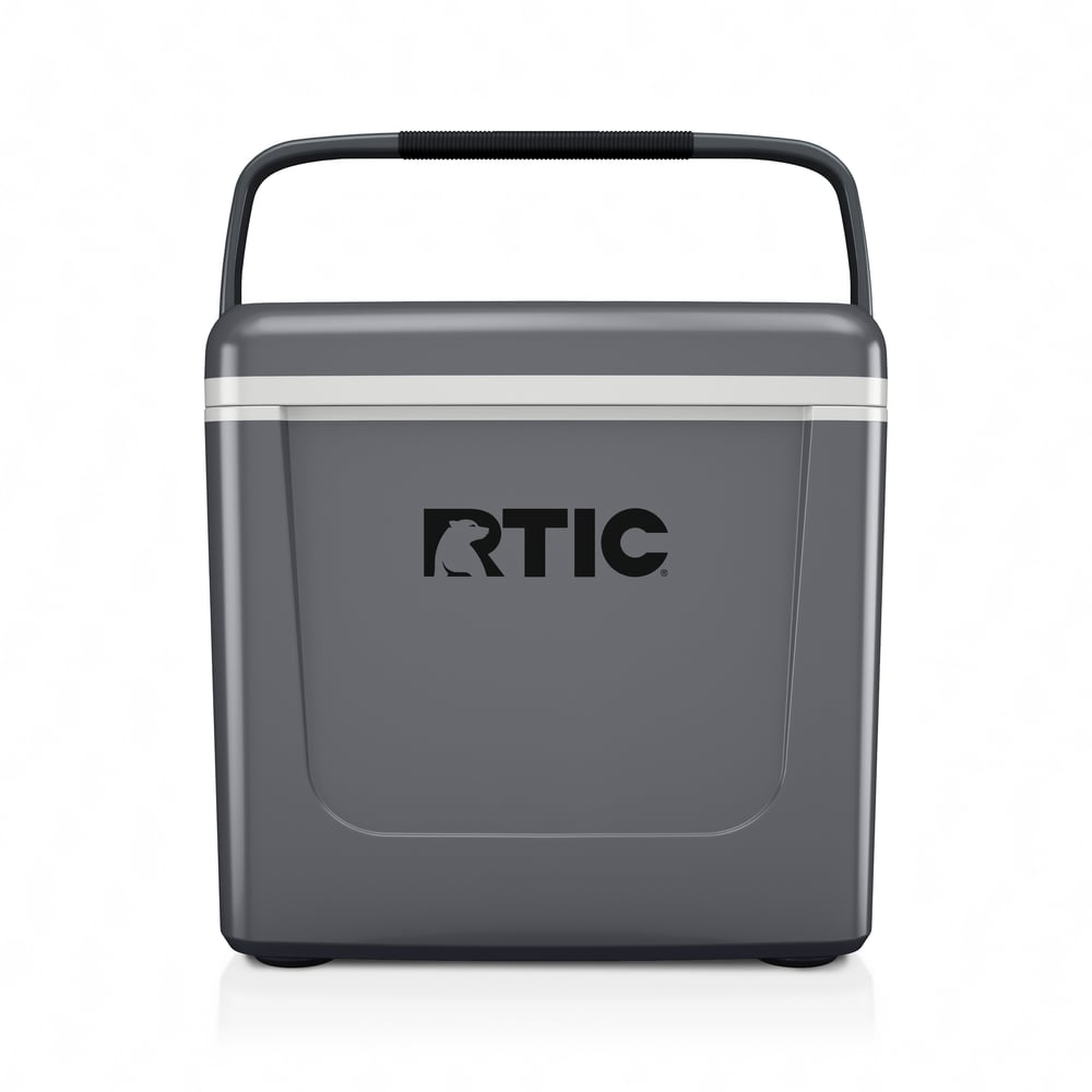 8 QT Road Trip Personal Cooler Dark Grey & Cool Grey - Image 2