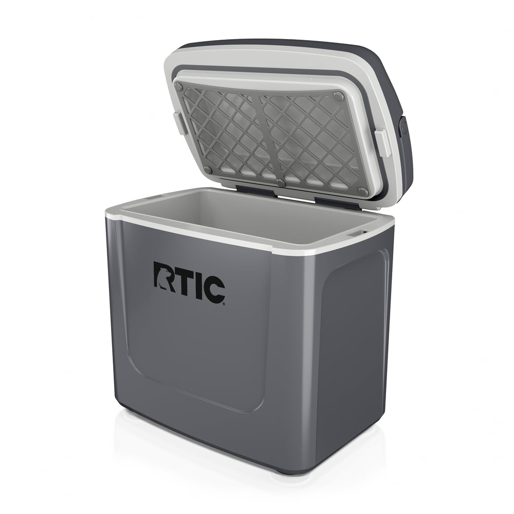 8 QT Road Trip Personal Cooler Dark Grey & Cool Grey - Image 5