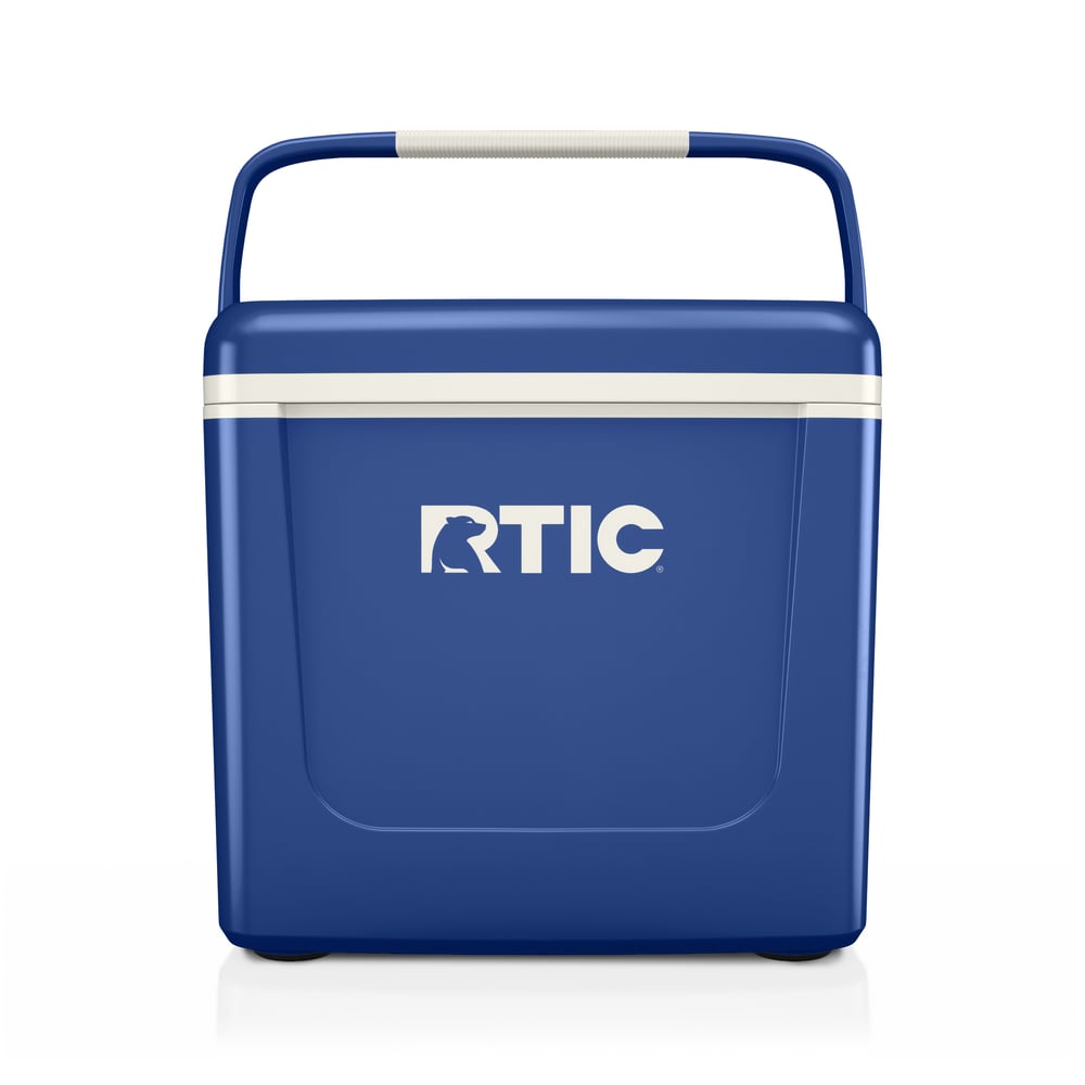 8 QT Road Trip Personal Cooler Cobalt & White - Image 2