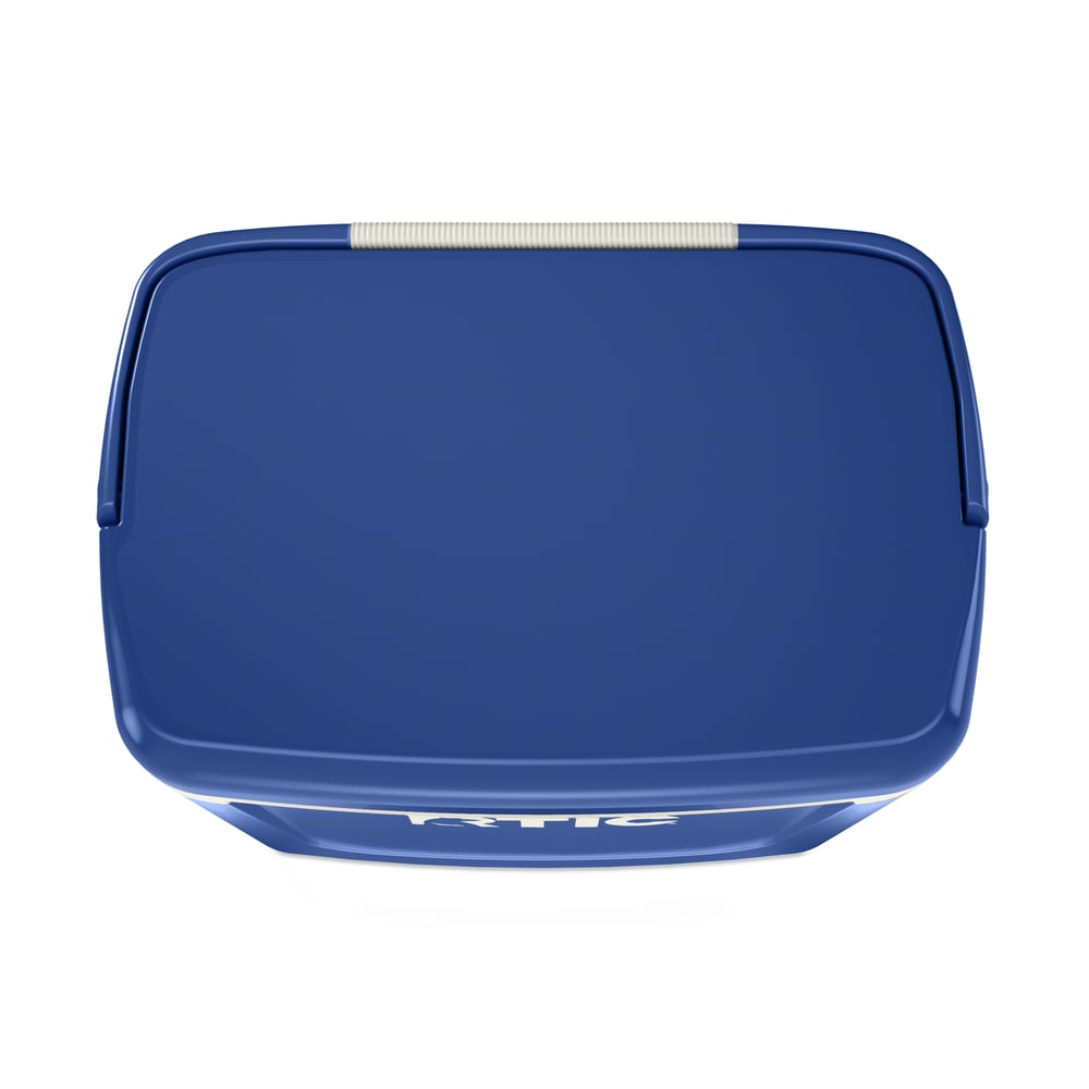8 QT Road Trip Personal Cooler Cobalt & White - Image 9