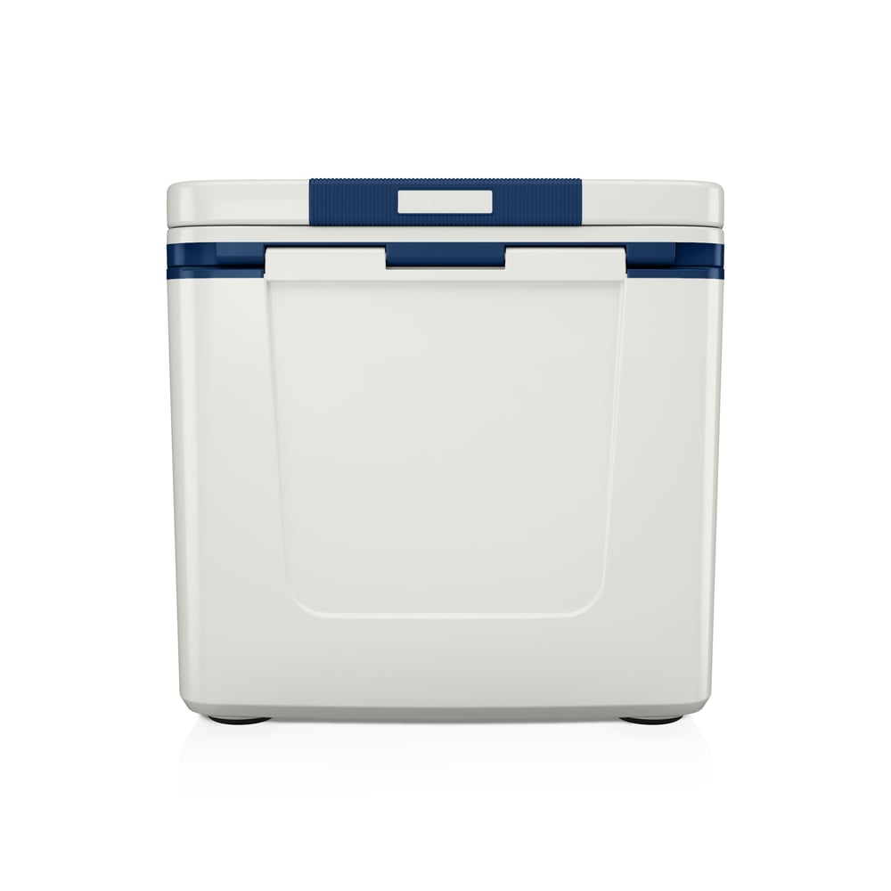 8 QT Road Trip Personal Cooler Cool Grey & Navy - Image 7