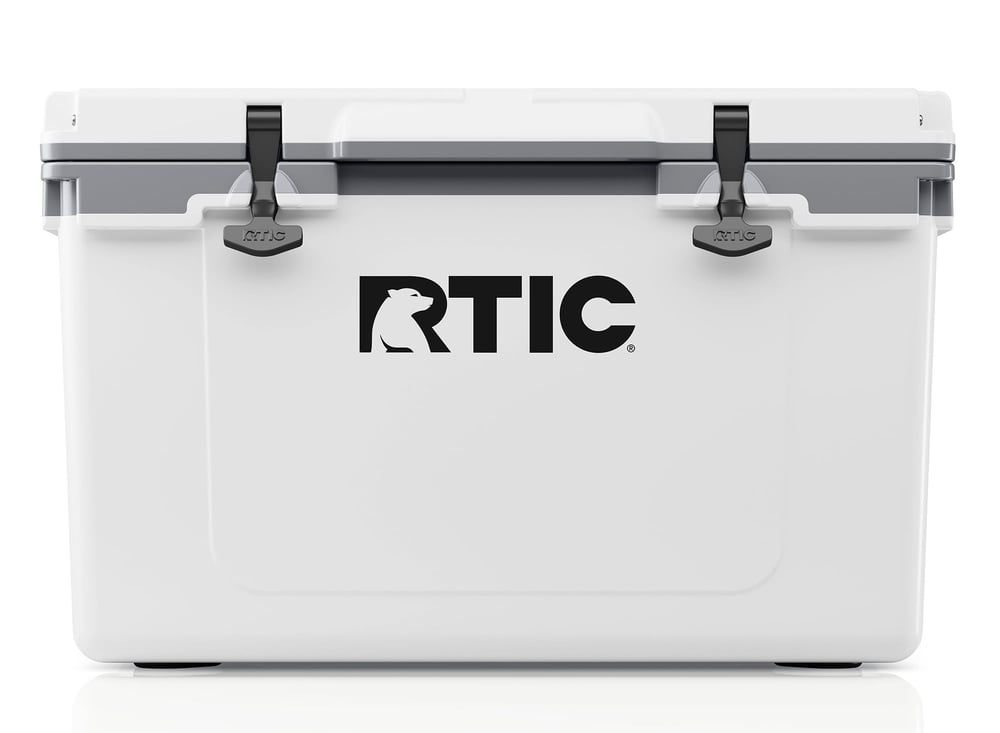 52 QT Ultra-Light Cooler White & Grey - Image 3