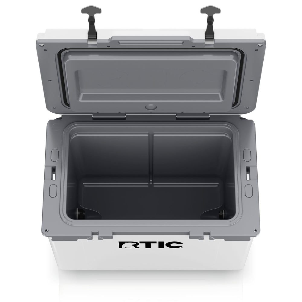 52 QT Ultra-Light Cooler White & Grey - Image 7