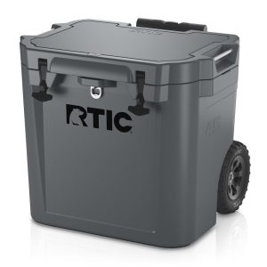 45 QT Ultra-Tough Wheeled Cooler Dark Grey