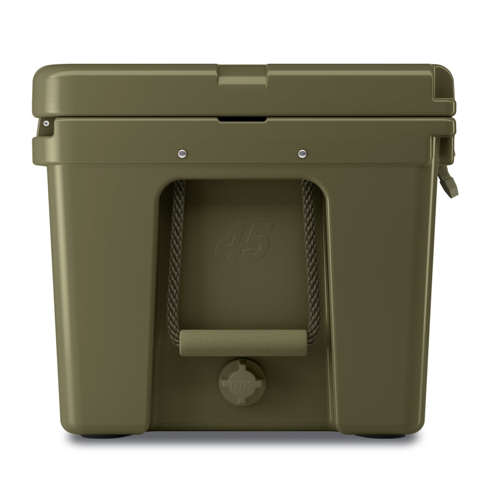 45 QT Ultra-Tough Cooler Olive - Image 4