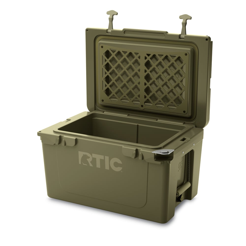 45 QT Ultra-Tough Cooler Olive - Image 5