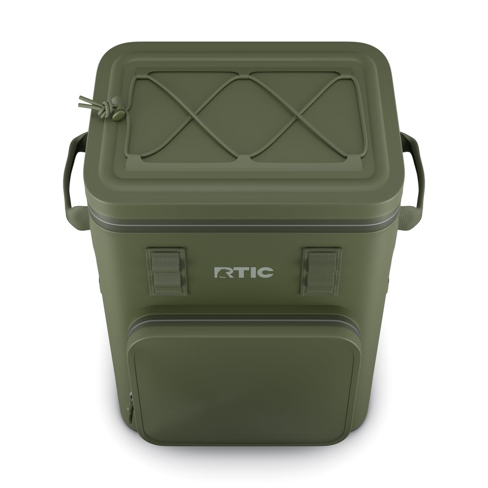 Ultra-Tough Backpack Cooler Olive - Image 2