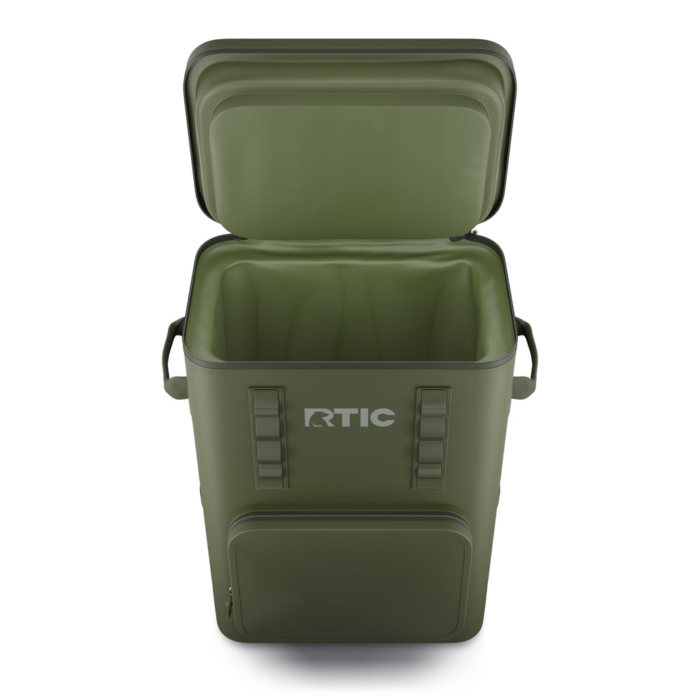 Ultra-Tough Backpack Cooler Olive - Image 3