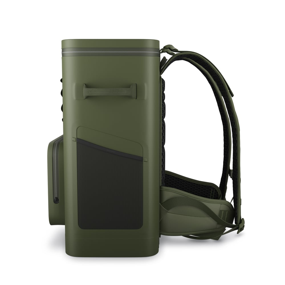 Ultra-Tough Backpack Cooler Olive - Image 4